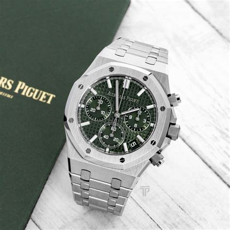 audemars piguet ref 14988|audemars piguet green dial.